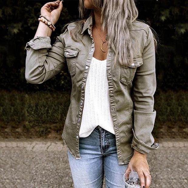 WW - Modische Jeansjacke - Damen Denim-Outfit für jeden Anlass