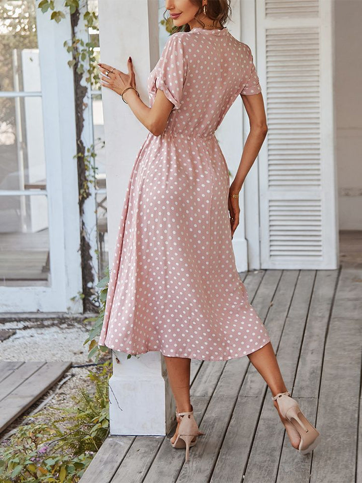 W&W Mode | Damen Ballmuster Kleid