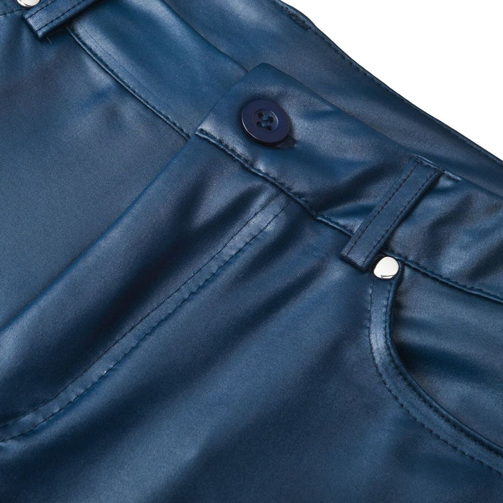 W&W Mode | Hose - Stilvolle Leder Damenhose für Einen Zeitlosen Look