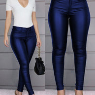 WW | Hose - Stilvolle Leder Damenhose für Einen Zeitlosen Look