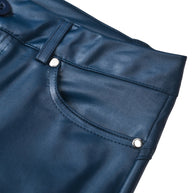 WW | Hose - Stilvolle Leder Damenhose für Einen Zeitlosen Look