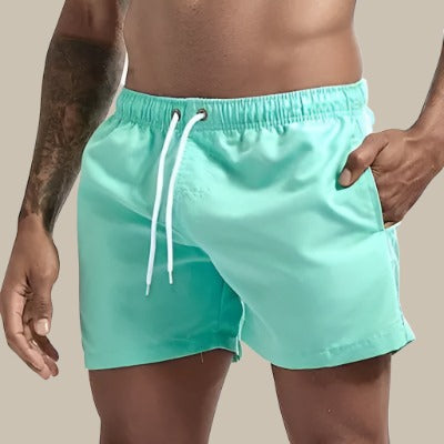 W&W Mode | Badeshorts Mit Kordelzug Und Taschen Für Herren