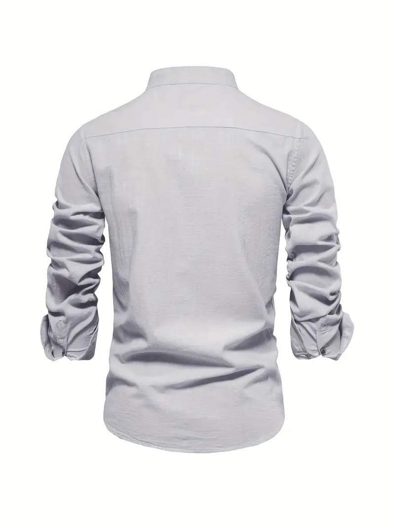 W&W Mode | Herren Slim-fit Hemd Langarm