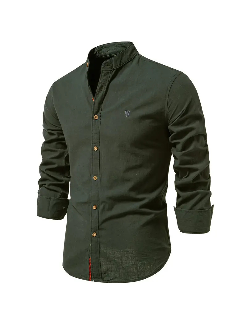 W&W Mode | Herren Slim-fit Hemd Langarm