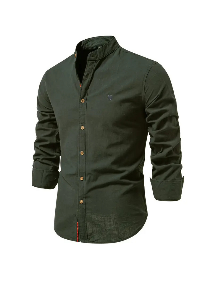W&W Mode | Herren Slim-fit Hemd Langarm
