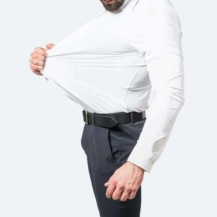 W&W Mode | Herren Langarm Hemd Stretch