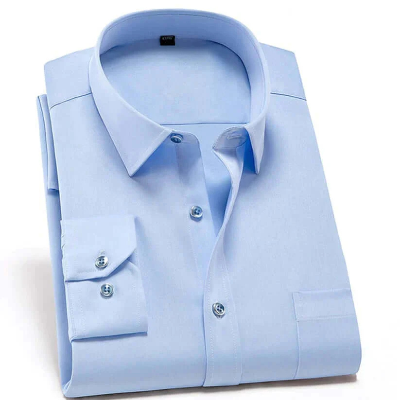WW | Herren Langarm Hemd Stretch