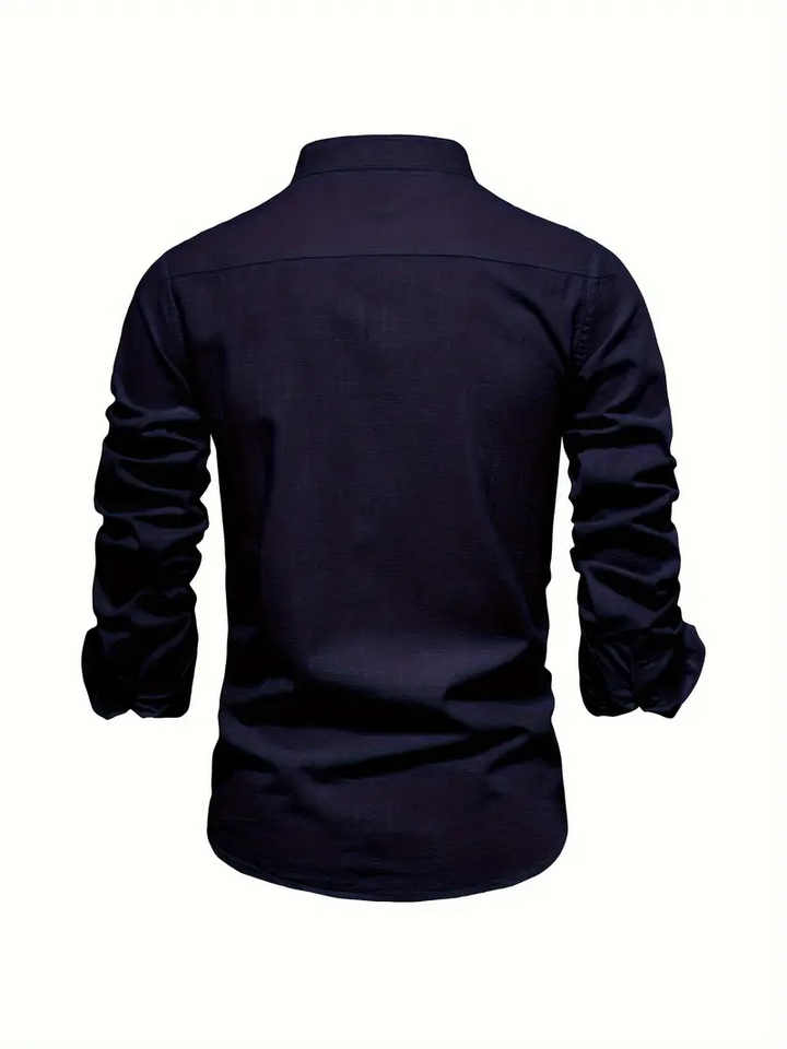 W&W Mode | Herren Slim-fit Hemd Langarm