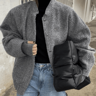 Freizeitjacke mit Knopf