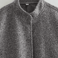 Freizeitjacke mit Knopf