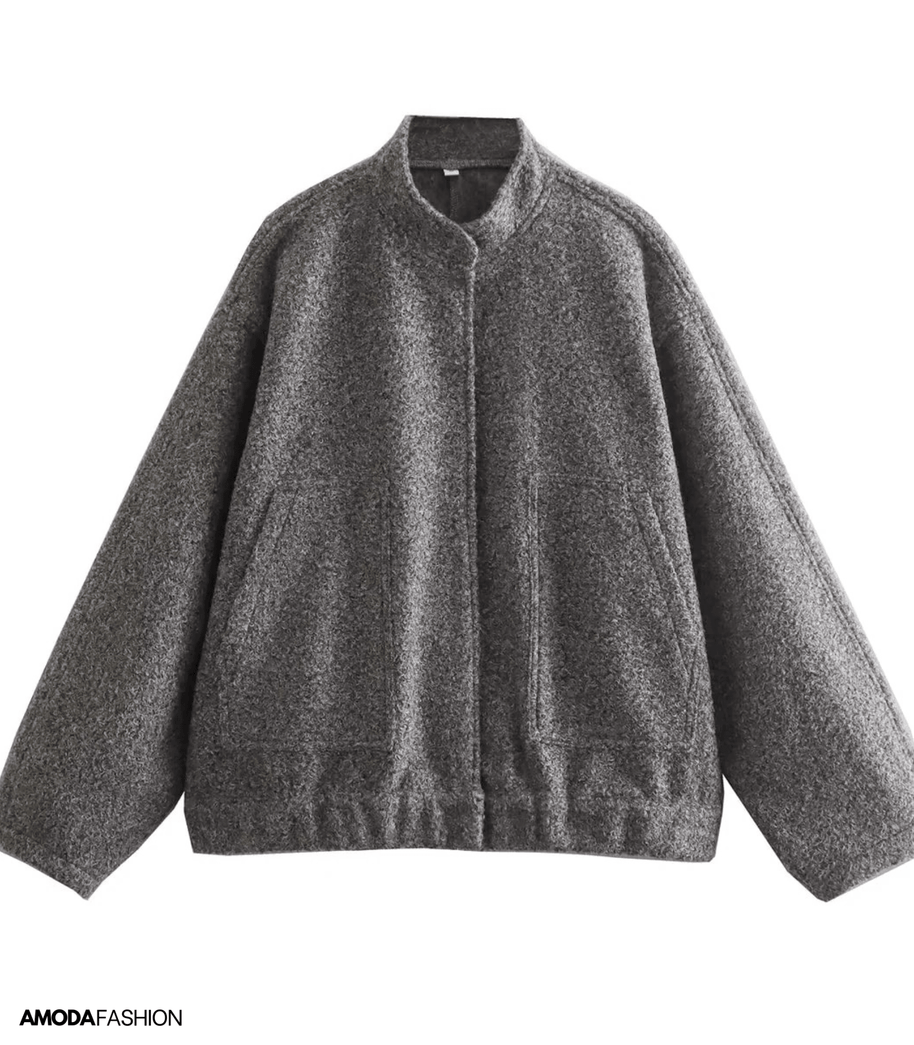 Freizeitjacke mit Knopf