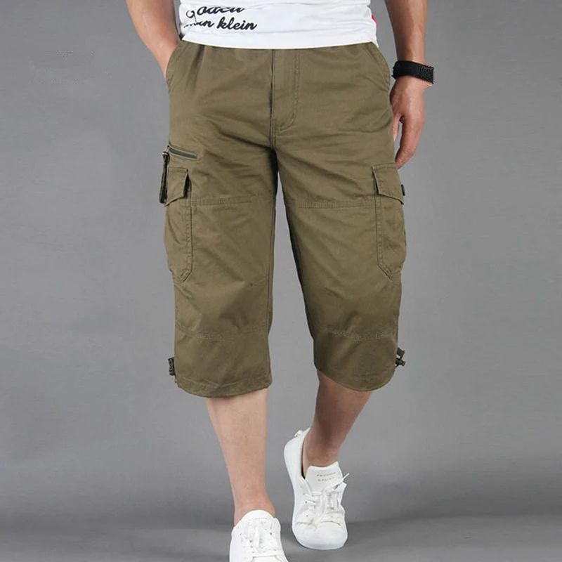 W&W Mode | Lange Cargo Shorts Für Herren