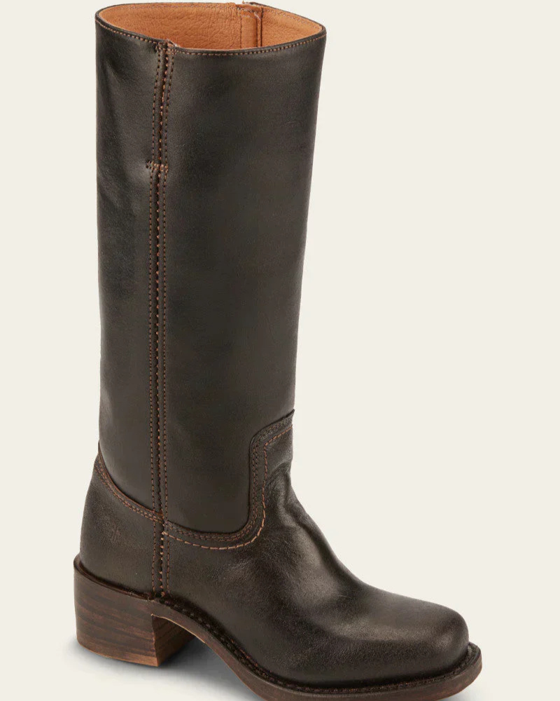 W&W Mode | Damen Lange Stiefel Schwarz