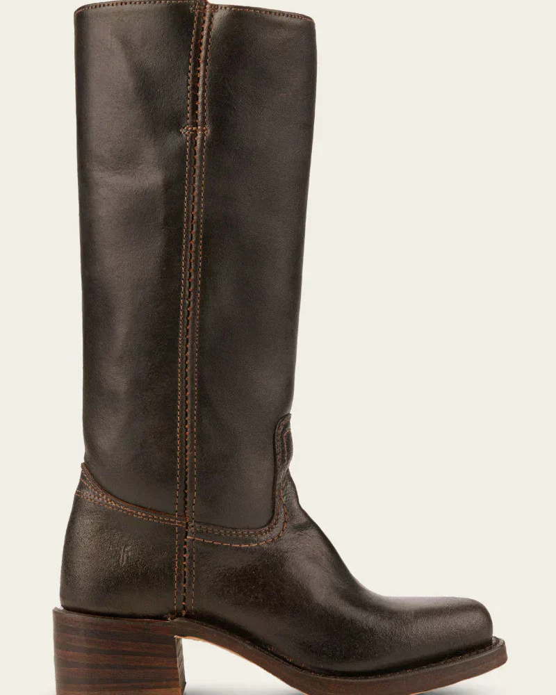 WW | Damen Lange Stiefel Schwarz