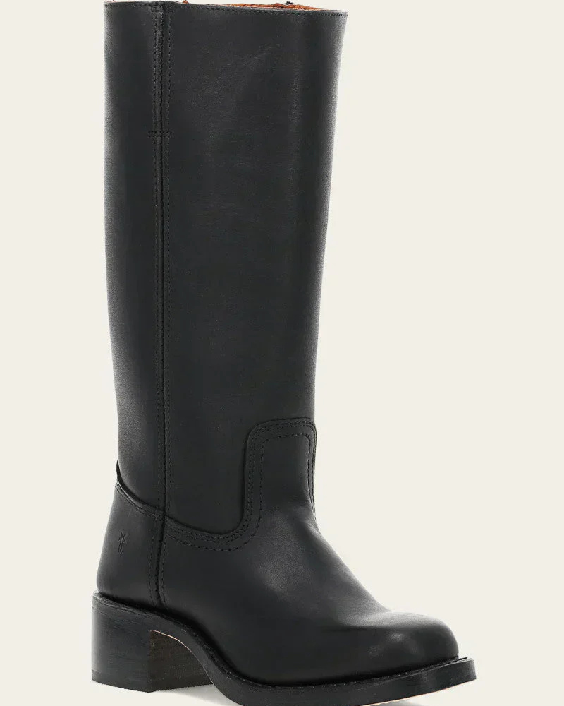 WW | Damen Lange Stiefel Schwarz