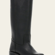 WW | Damen Lange Stiefel Schwarz