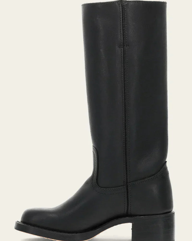 WW | Damen Lange Stiefel Schwarz