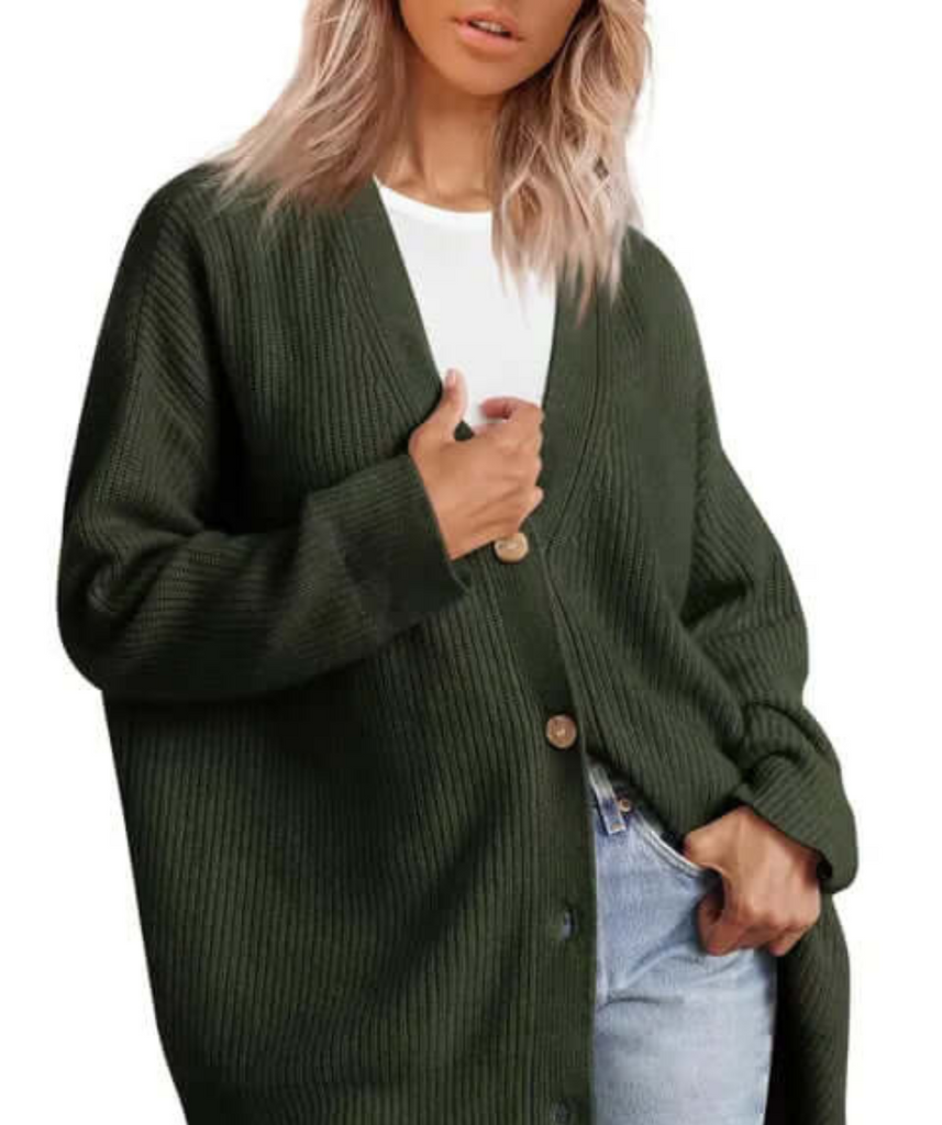 WW | Damen Kurze Strickjacke In Schwarz