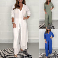 WW | Set aus langem Top und passender Hose für die Freizeit