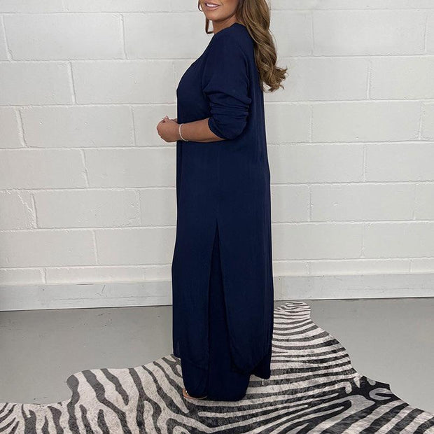 WW | Set aus langem Top und passender Hose für die Freizeit