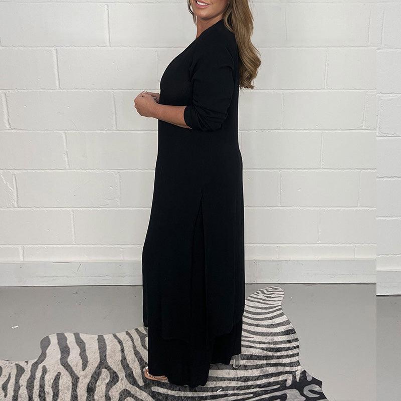 WW | Set aus langem Top und passender Hose für die Freizeit