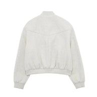 WW - Damen cropped Bomberjacke für lässigen Streetstyle