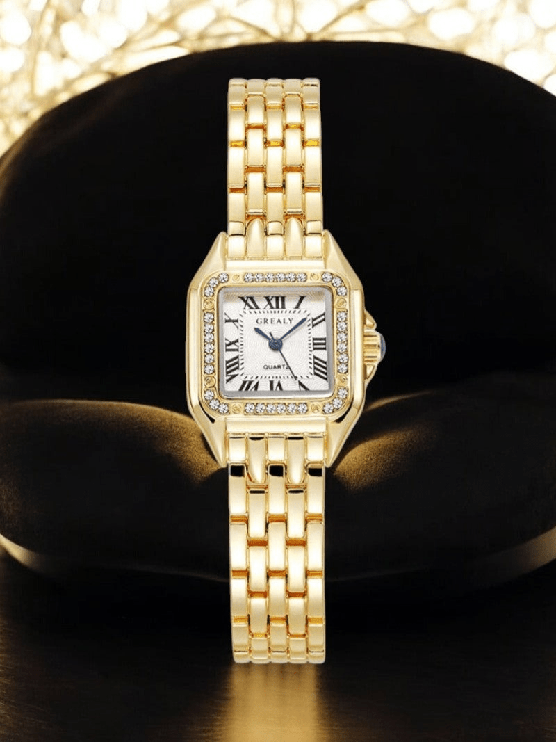 WW | Elegante Damen Uhr Klassisches Design & Luxus