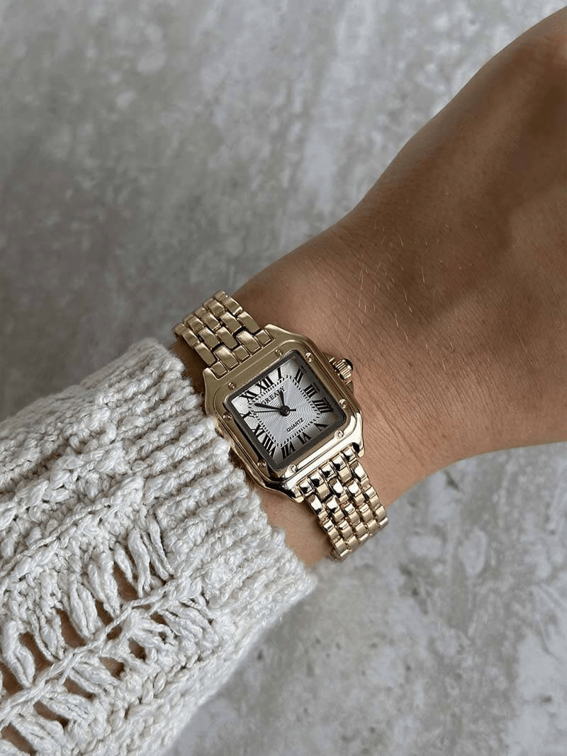 WW | Elegante Damen Uhr Klassisches Design & Luxus