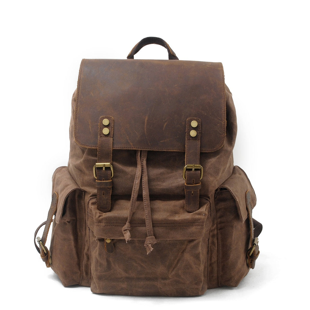 W&W Mode | Canvas Rucksack - BalticTrail - Nachhaltig und stilvoll für abenteuerliche Reisende