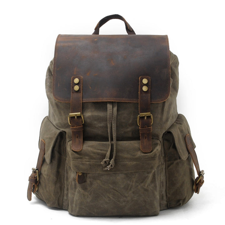W&W Mode | Canvas Rucksack - BalticTrail - Nachhaltig und stilvoll für abenteuerliche Reisende