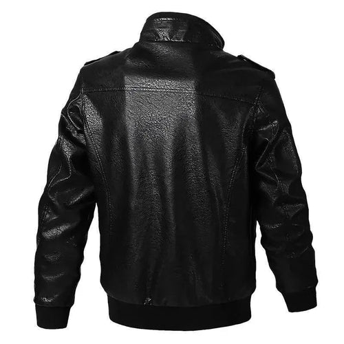 WW | Lederjacke, Herren Winterjacke, Motorradjacke