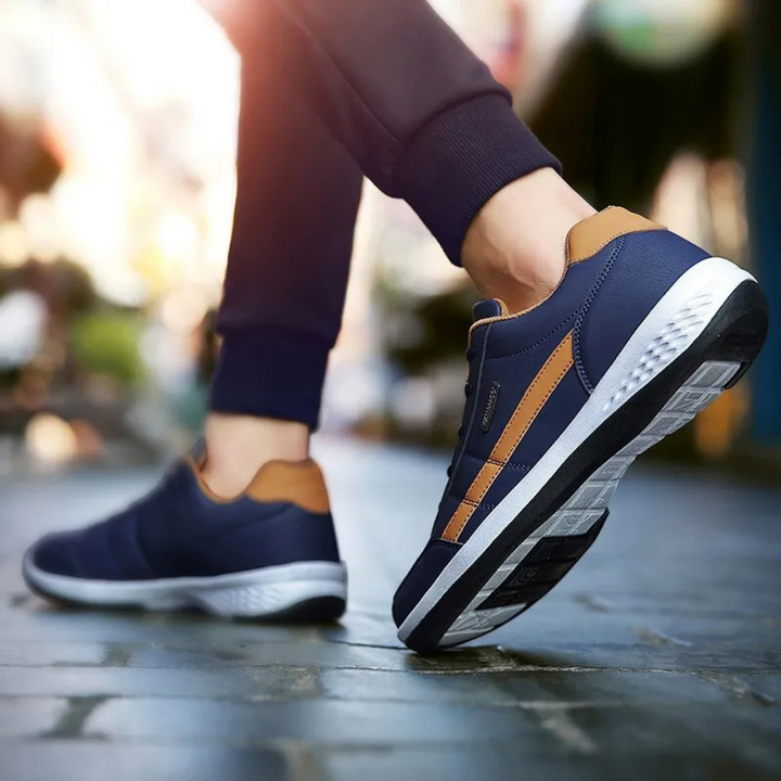 W&W Mode | Wasserdichte Orthopädische Komfortschuhe Aus Leder