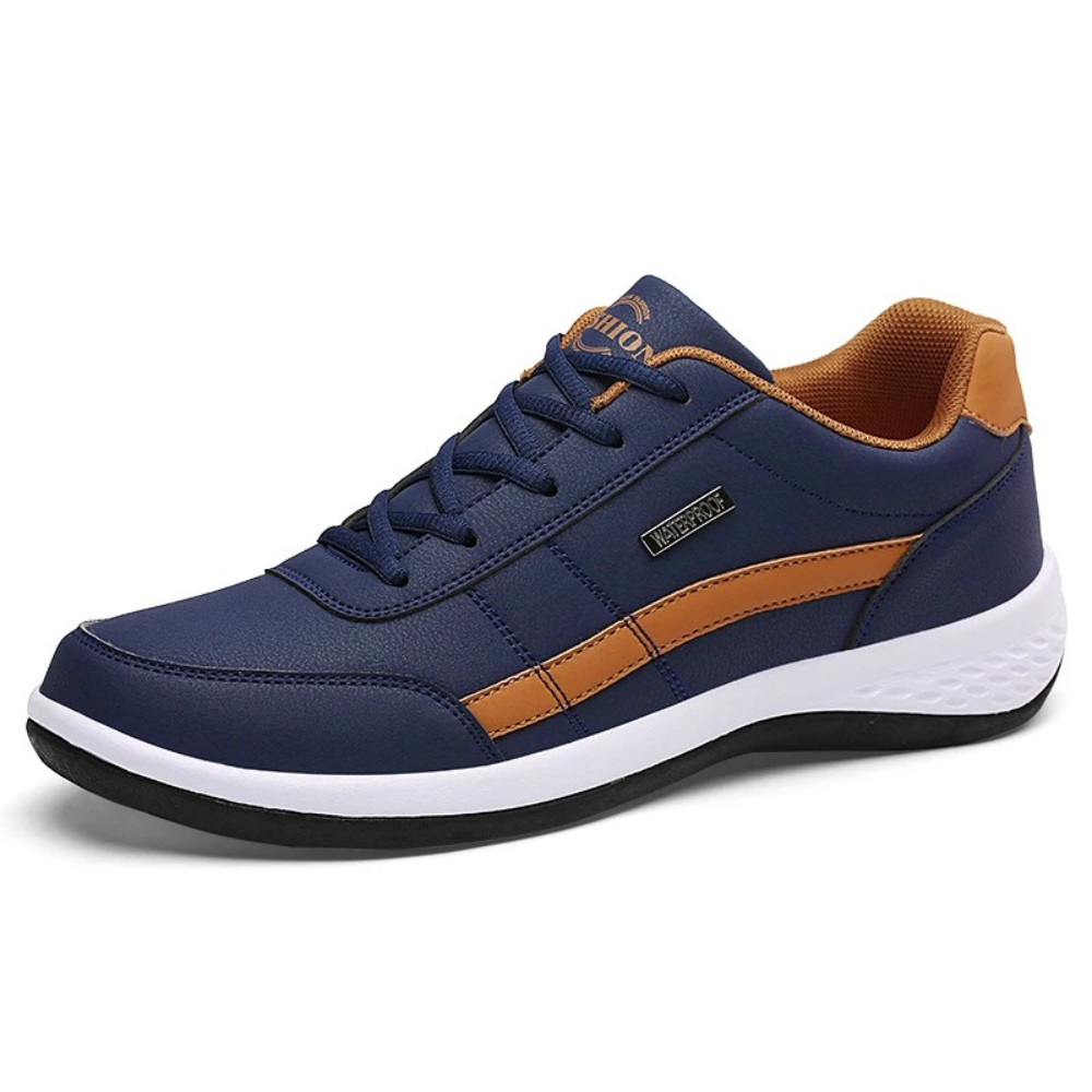 W&W Mode | Wasserdichte Leder Orthopädische Komfortschuhe