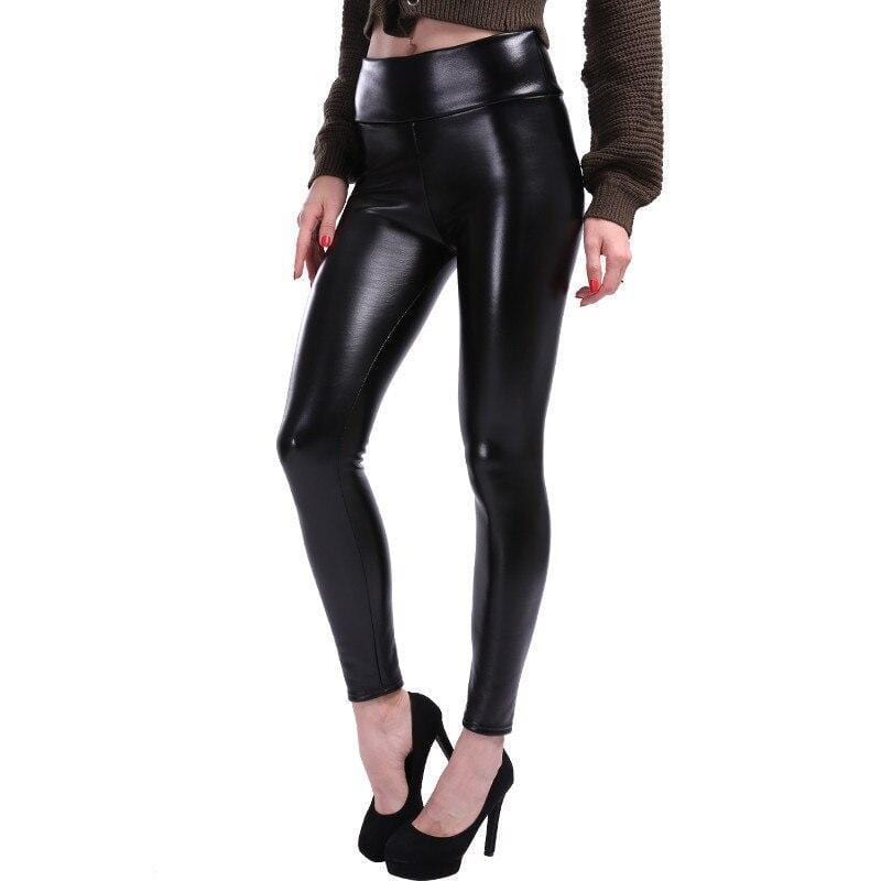 WW | Kunstleder-Leggings