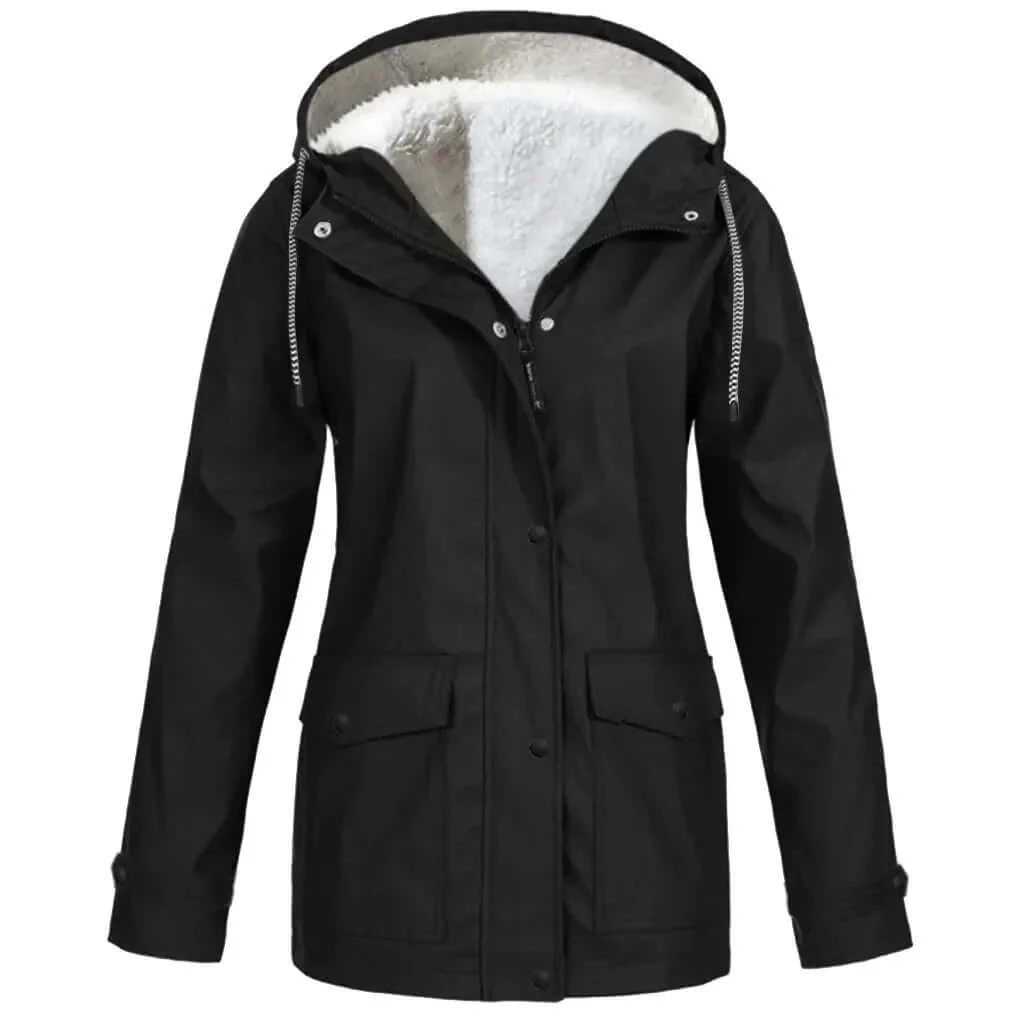 W&W Mode | Damen Leichte Regenjacke Wasserdichte
