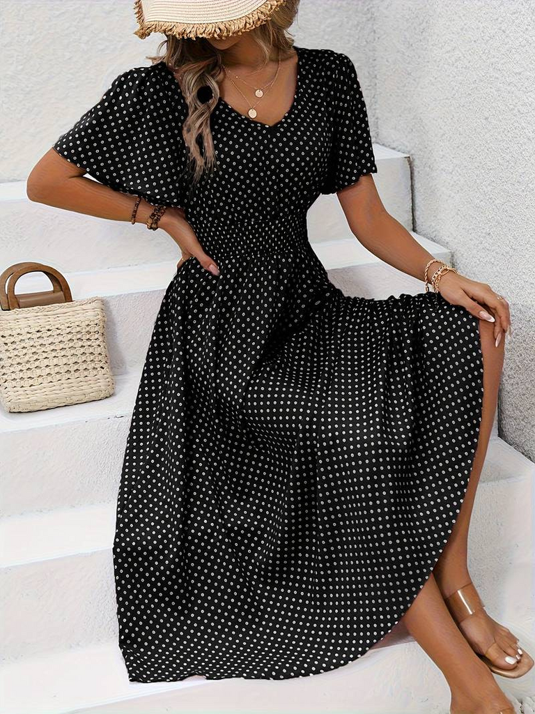 WW | Luftiges Midi Sommerkleid Schick