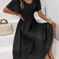 WW | Luftiges Midi Sommerkleid Schick