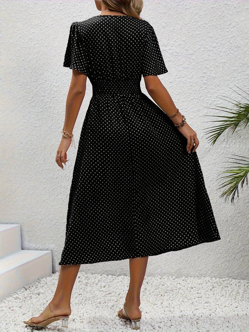 W&W Mode | Luftiges Midi Sommerkleid Schick