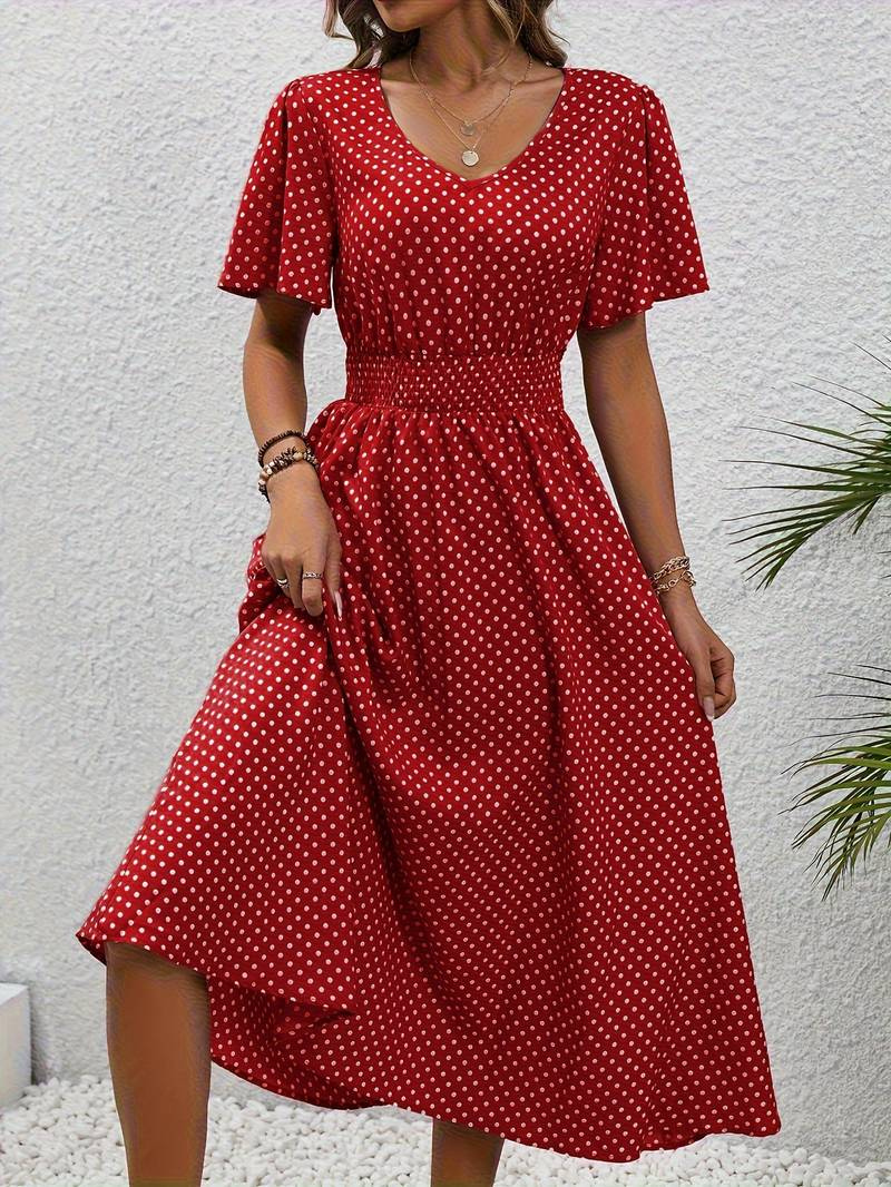 W&W Mode | Luftiges Midi Sommerkleid Schick