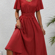 WW | Luftiges Midi Sommerkleid Schick
