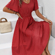 WW | Luftiges Midi Sommerkleid Schick
