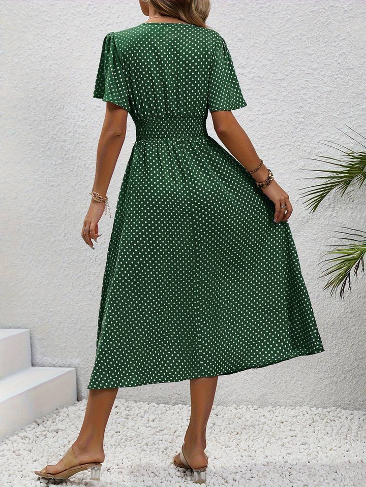 W&W Mode | Luftiges Midi Sommerkleid Schick