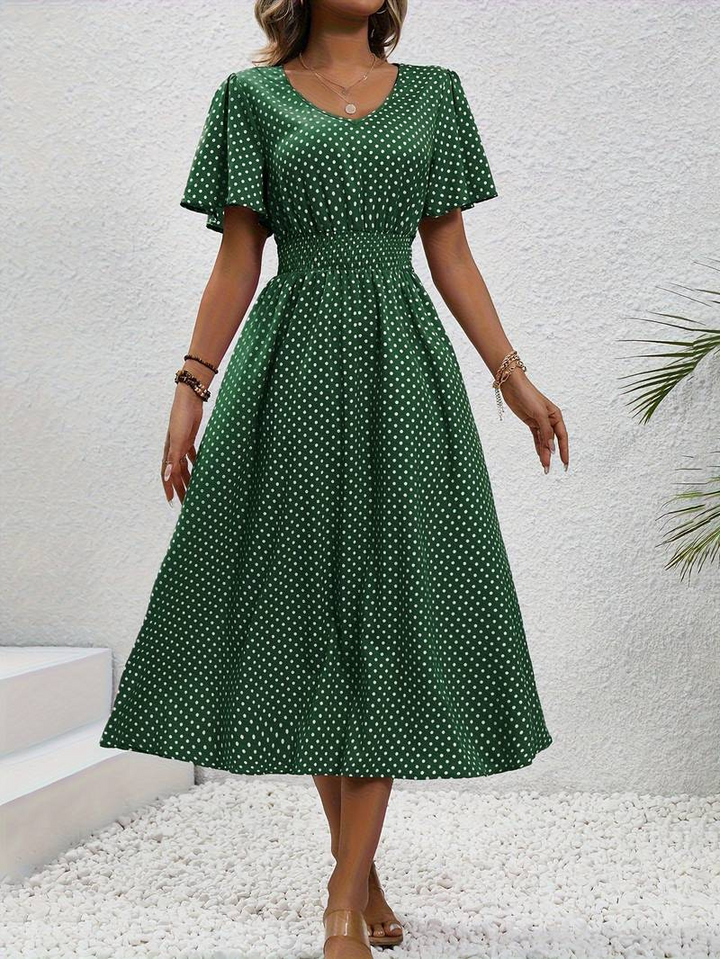 W&W Mode | Luftiges Midi Sommerkleid Schick