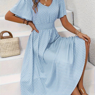WW | Luftiges Midi Sommerkleid Schick