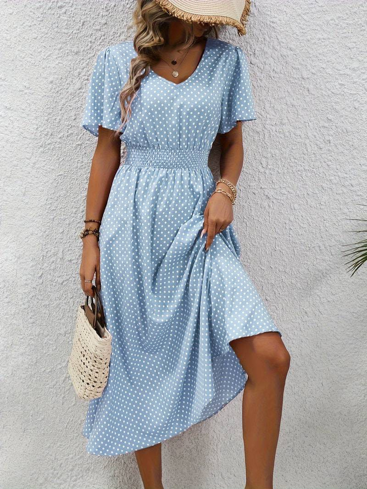 W&W Mode | Luftiges Midi Sommerkleid Schick