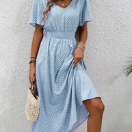 WW | Luftiges Midi Sommerkleid Schick