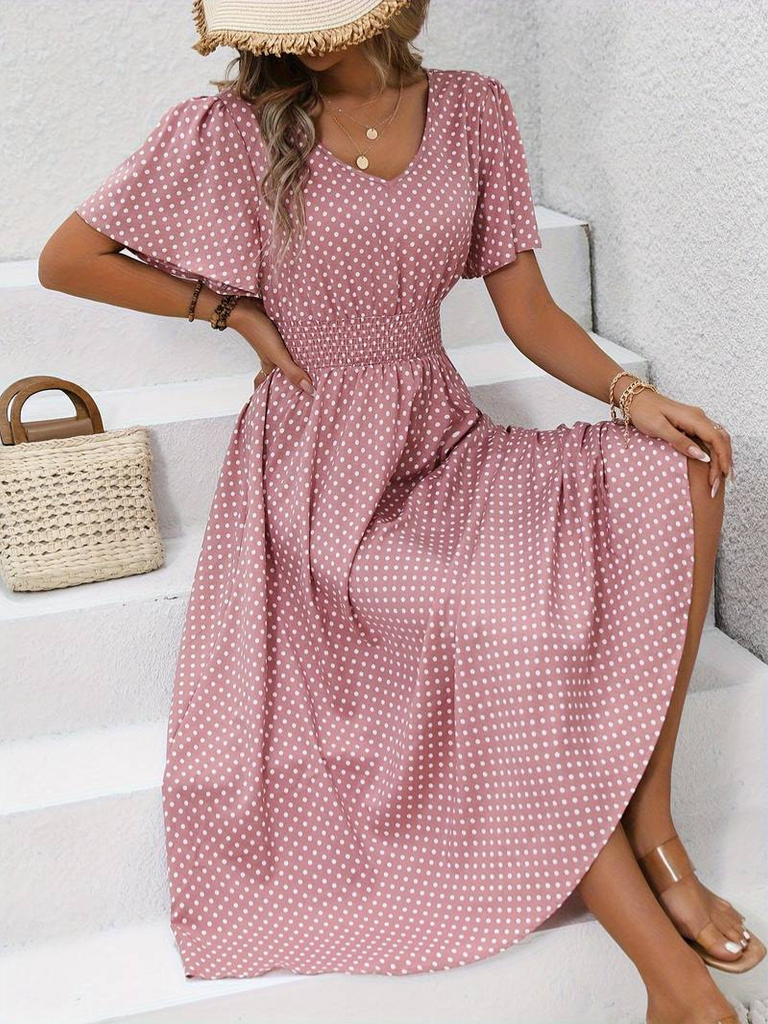 WW | Luftiges Midi Sommerkleid Schick
