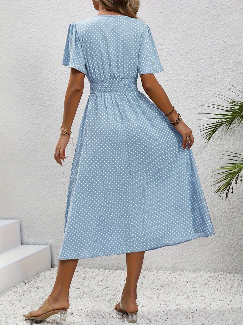W&W Mode | Luftiges Midi Sommerkleid Schick