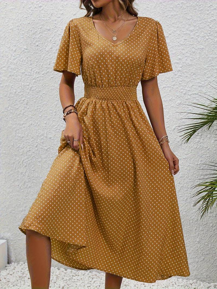 W&W Mode | Luftiges Midi Sommerkleid Schick