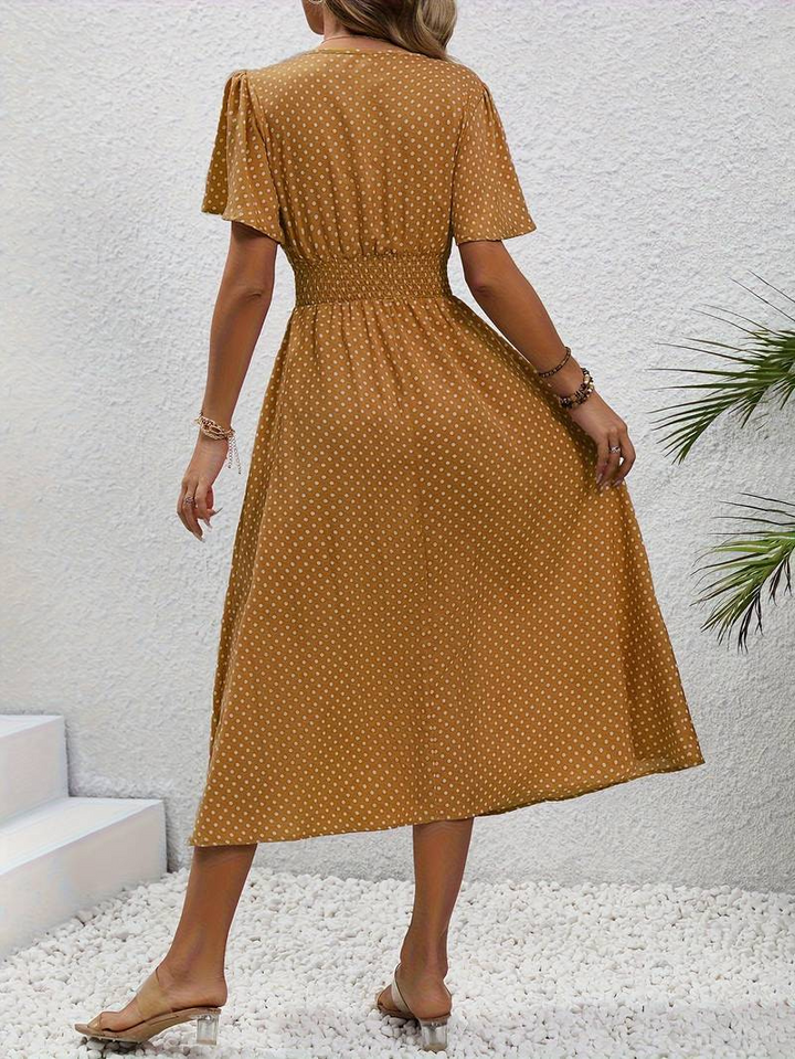 W&W Mode | Luftiges Midi Sommerkleid Schick